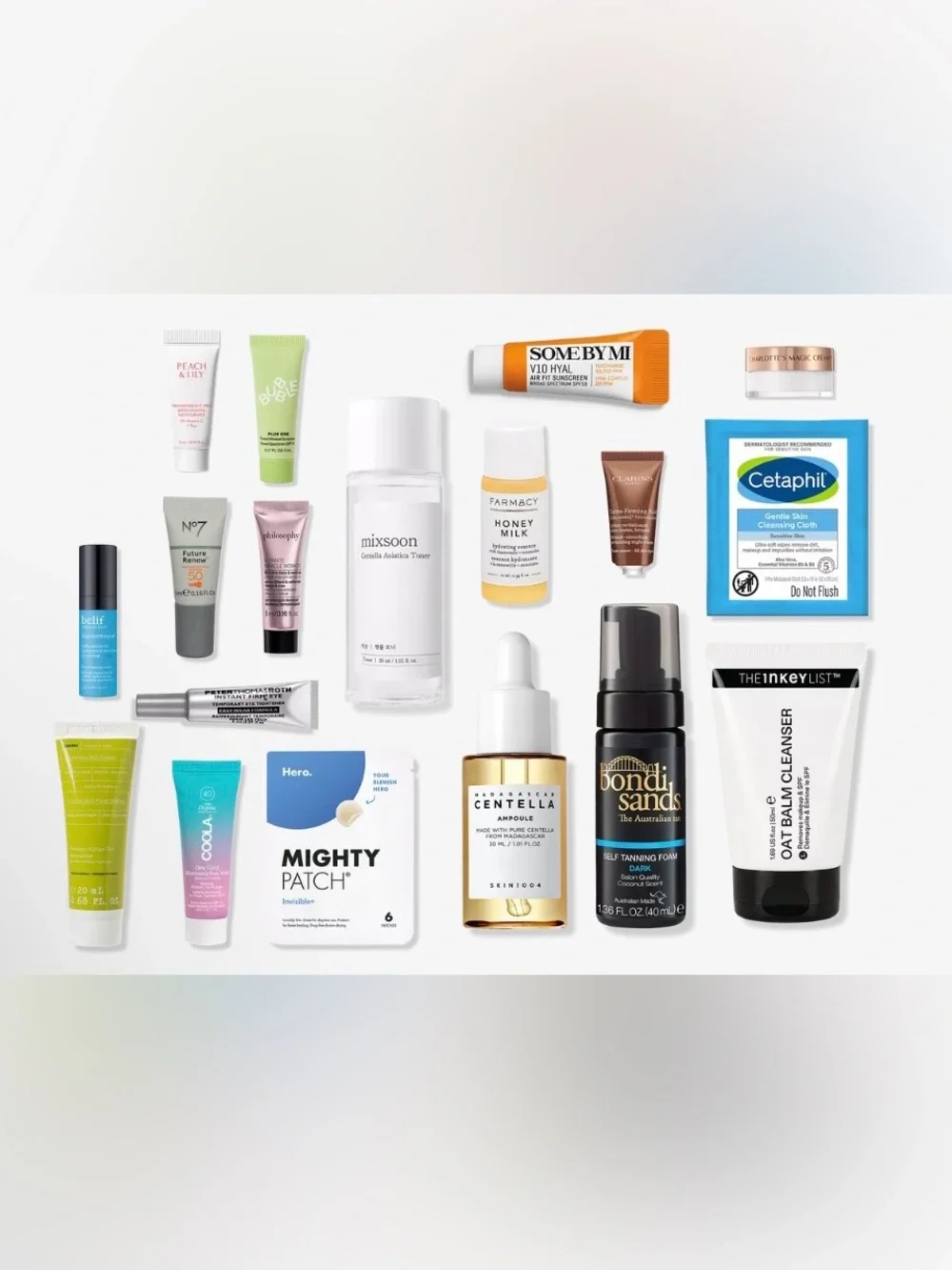 18pc Mixed Women Skincare Set - Assorted Brands